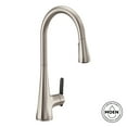 thumbnail image 2 of Moen S7235 Sinema 1.5 GPM Single Hole Pull Down Kitchen Faucet - Chrome, 2 of 7