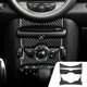 thumbnail image 5 of Cubierta de panel de perilla central de fibra de carbono para Mini Cooper Clubman R55 R56 Afortunado Sencillez, 5 of 5