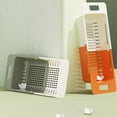 thumbnail image 2 of Scalable Drain Holder Fruit Storage Rack Vegetable Washing Holder Non Perforated Drain Holder Kitchen Roller Rack, 2 of 8