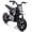 Black, variant on sluting 24V Kids Ride On Electric Toy Motocross Motorcycle, 200W, Red, Adjustable Speed, Bluetooth Music, 5-12 Ages