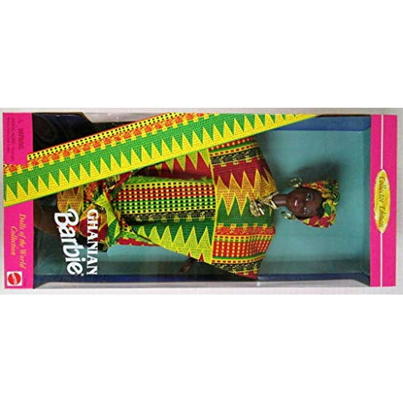 Ghanian Barbie Dolls of the World Africa Collector Edition 1996 Mattel 15303 NEW