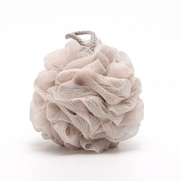 Matsuzay Bolas de baño Malla Exfoliante Toalla de masaje corporal Limpiador hidratante Espuma Piel Suministros de baño Depuradores Juegos de accesorios de baño Café Ligero Matsuzay HA076968-04