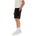 thumbnail image 3 of ellesse Pantalón corto de chándal para hombre - WEST PALM SHORT, ropa de estar por casa, bermudas, liso Negro M (Medium), 3 of 4
