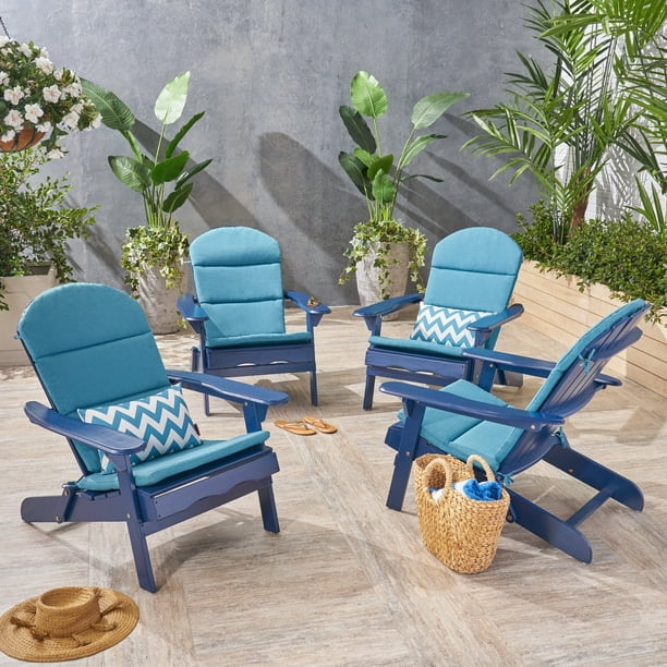 Christopher Knight Home Malibu Outdoor Acacia Wood Folding Adirondack Chairs With Cushions Set Of 4 By Com - At Home Malibu Patio Furniture Christopher Knight Home Malibu Outdoor Acacia Wood Folding Adirondack Chairs With Cushions Set Of 4 By Com - At Home Malibu Patio Furniture
