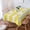 Yellow, variant on Yellow Striped Tablecloth Rectangle Table Cloth 60x102, Waterproof Tablecloth Outdoor Table Cloth, Modern Simple Monochrome Geometric White Washable Table Cover for Kitchen Dinning Party