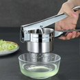 thumbnail image 3 of Stainless Steel Fruit Juicer Practical Fruit Presser Manual Fruit Squeezer Potato Masher, 3 of 4