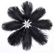 thumbnail image 2 of 30 piezas de plumas de avestruz negras a granel de 10 a 12 pulgadas para centros de mesa, fiestas, bodas, decoraciones para el hogar, atrapasueños, jarrones artesanales (negro), 2 of 5
