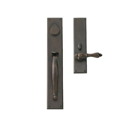Hamilton Sinkler Entry Set Front Door Handle with Jackson Lever