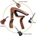 thumbnail image 3 of Guitar Capo Tuner Fit for Ukulele Violin Electric Acoustic Guitar with Picks and Pick Holder Guitar Accessories, 3 of 8
