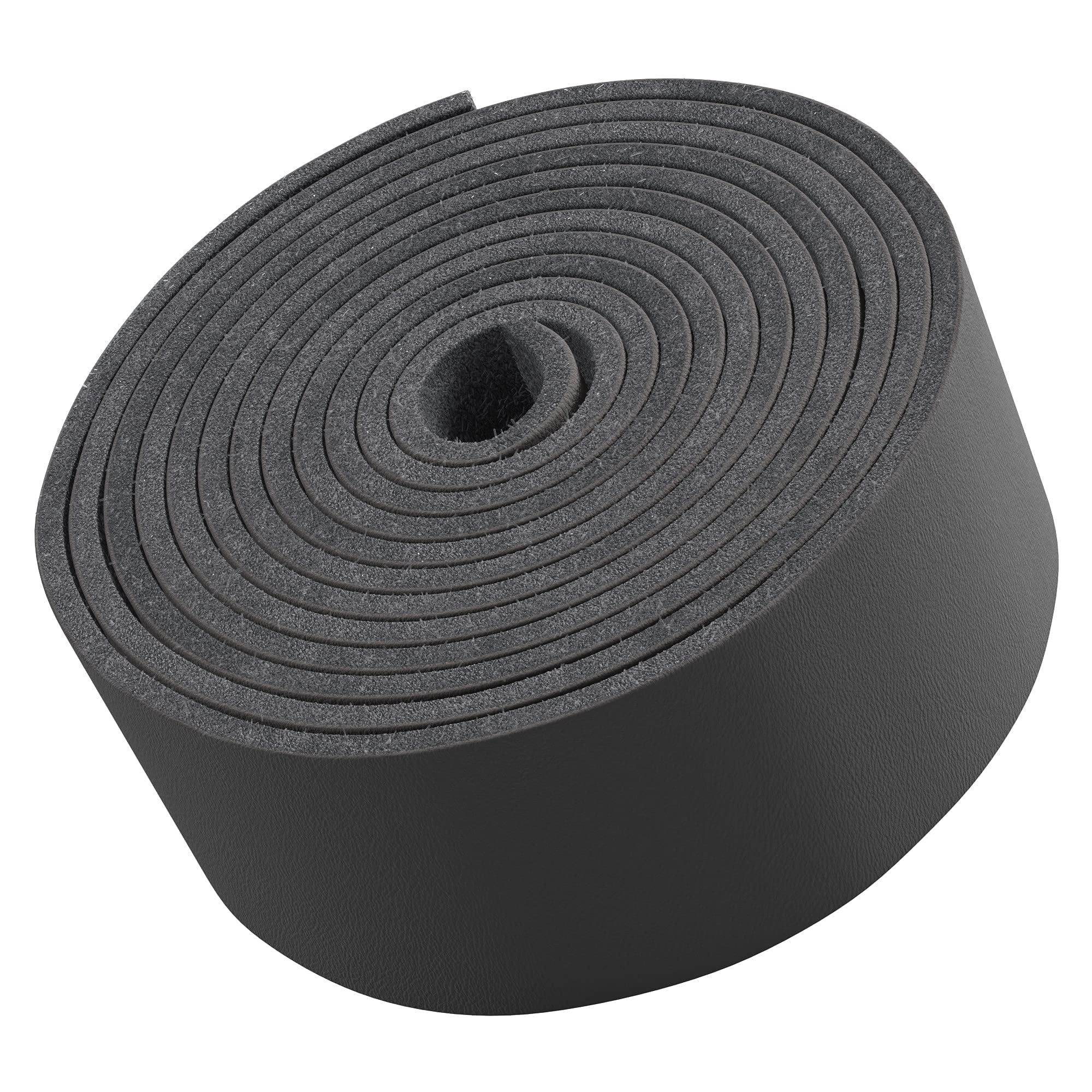 Tofl Leather Strap for Shoes Purses Jewelry Making and DIY Craft Projects Gray 1 Strap 72" x 3/4"
