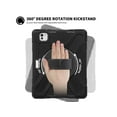 thumbnail image 2 of Case for iPad Pro 11 Inch M4 2024 5th Generation A2836/A2837/A3006 with Built-in Screen Protector, 360° Rotating Stand, Adjustable Shoulder Strap, Precise Cutouts, Pencil Holder, 2 of 7