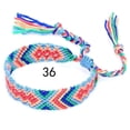 thumbnail image 1 of Woven Bracelet Style Handmade Woven Rainbow Lucky Friendship Bracelet, 1 of 6