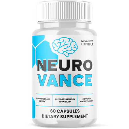 Neuro Vance Advanced Formula Brain Support Pills Maximum Strength Supplement NeuroVance 60 Capsules