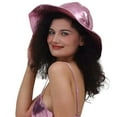 thumbnail image 1 of Aocisk Stylish Bucket Hat Outdoor Event Accessory Party Wear Versatile All Season Sun Pink one size, 1 of 4