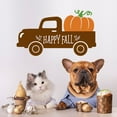 thumbnail image 2 of Vikakiooze Home Decor Wall Decor Wall Sticker Self Thanksgiving Wall Stickers Bedroom Living Room Bedside Home Stickers Leaf Wreath, 2 of 7