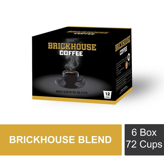 Brickhouse Single Serve Coffee (BRICKHOUSE Blend, 72 Count)
