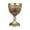 E, variant on Clearance! Fenull Tableware, Vintage Medieval Goblet Drinking Glass Party Supplies Handmade Novelty Engraving Metal Wine Cup Desktop Decoration, European Style High-Grade Metal Wine Cup A