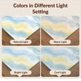thumbnail image 7 of Design&I 2'x3' Washable Doormat Ultra-Thin & Non-Slip Skid-Resistant Abstract Rgu Swirl Gentle Speckled Plush Large Classroom Playroom for Entryway, Indoor, 7 of 7