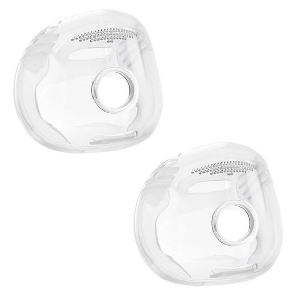 Amara-View Full Face Cushion Replacement- Medium (2 Pack), Clear
