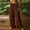 Brown, variant on Women Linen Pants Linen Loose Elastic Waist with Pockets High Waist Plus Size Drawstring Straight Pants XXXL