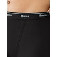 thumbnail image 5 of Hanes Originals Women's Mid-Thigh Boxer Brief Underwear, Breathable Cotton Stretch, 4-Pack, 5 of 5