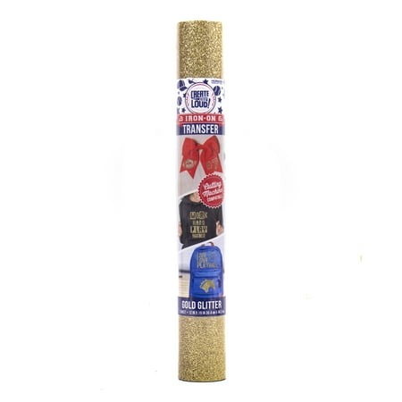 Create Out Loud Gold Iron-On Transfer Sheet Roll