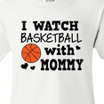 thumbnail image 4 of Inktastic I Watch Basketball with Mommy Youth T-Shirt, 4 of 5