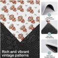 thumbnail image 3 of White Highland Cow Flower Butterfly Pattern Kitchen Rugs Sets Of 3,Kitchen Runner Rugs Non Skid Washable,Decorative Kitchen Floor Mats for Kitchen,Sink,Laundry,17"x30"+ 17"x47" + 17"x59", 3 of 6