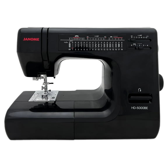 Janome HD5000 Black Edition Heavy Duty Sewing Machine