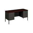thumbnail image 3 of HON Metro Series Kneespace Credenza, 60w x 24d x 29 1/2h, Mahogany/Charcoal, 3 of 4