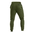 thumbnail image 5 of ZRBYWB Men's Pants Men Solid Color Side Pockets Lace Up Waistband Casual Drawstring Pants Work Pants For Men, 5 of 8