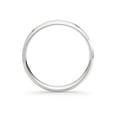 thumbnail image 5 of Men's 14K Solid Gold Wedding Band, 5mm, Beveled Edge, Satin Finish, Comfort Fit Ring, 14K White Gold (Stamped for Authenticity), Size 9.5, 5 of 9