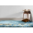 thumbnail image 4 of Flower Rug, Daisy Flower In Glass Bottles Rugs, Daisy Lover Gift Rugs, Stair Rugs, Daisy Lover Gift Rug, Anti-Slip Carpet Rug, Blue Rug, 5.2'x7.5' - 160x230 cm, 4 of 8