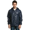 thumbnail image 3 of COOFANDY Mens Rain Jacket Packable Rain Jacket Lightweight Waterproof Raincoat with Hood Outdoor Rain Gear Travel Hiking Cycling, 3 of 13