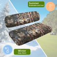 thumbnail image 5 of HUIACONG Wolf USA Flag Heavy Duty Golf Cart Seat Cover for EZGO 2-Person Seats, Washable Universal Fit Golf Cart Seat Covers 2 Pack, 5 of 7