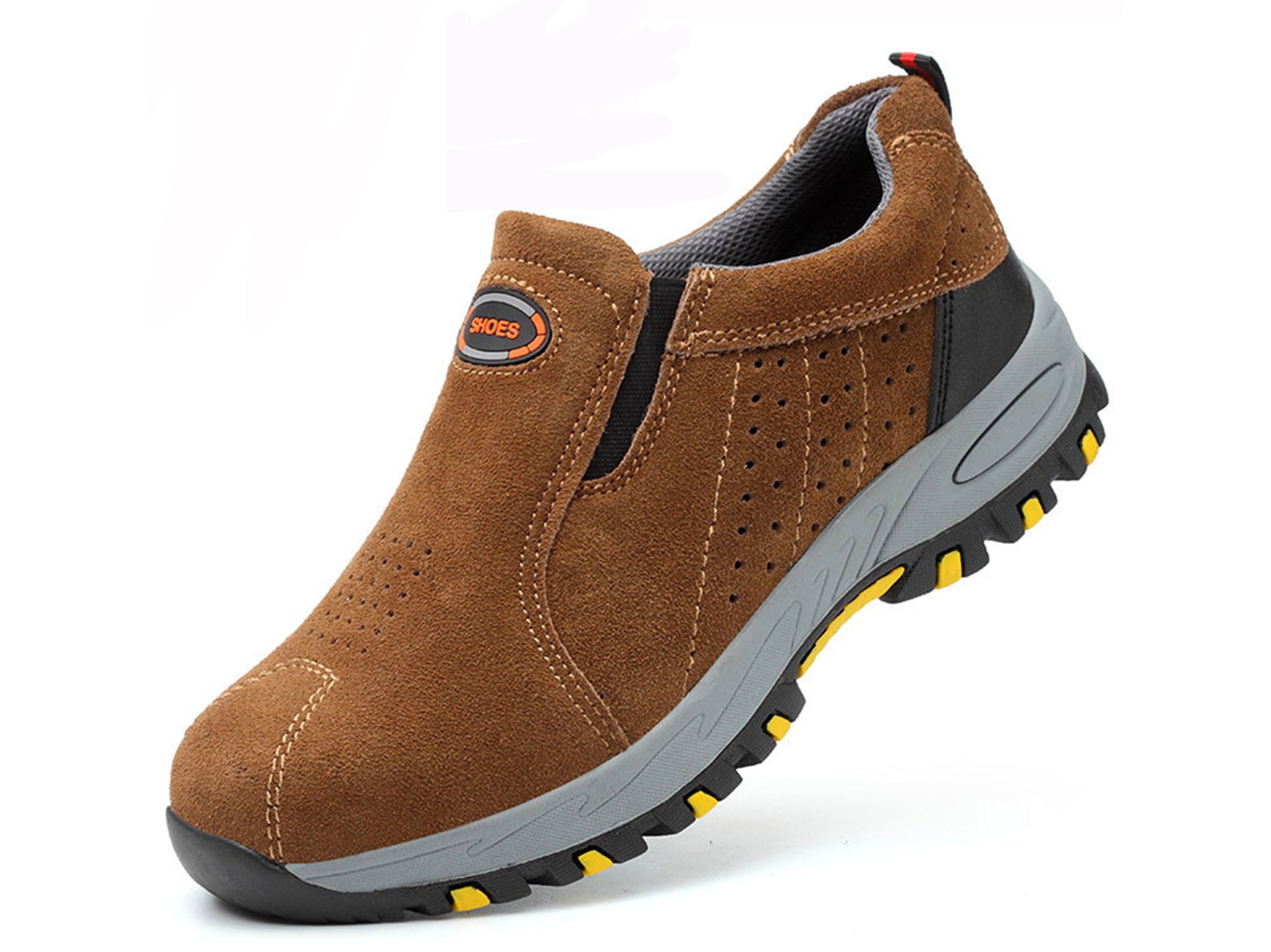 OwnShoe Steel Toe Work Shoes for Men Women Waterproof Safety Shoes ...