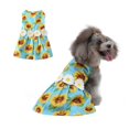 thumbnail image 1 of Traje Para Perros Vestido Largo Para Perros Hawaianos Disfraz Para Mascotas Flores De Verano Methold PT001672-02, 1 of 7