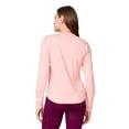 thumbnail image 2 of Free Country Women's Cloud Knit Crew Neck Top Carnation M, 2 of 2