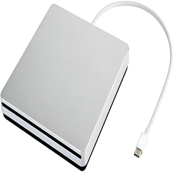 GJX External CD DVD Drive USB C CD DVD Burner/Writer Ultra Slim Portable Slot in CD DVD Reader for Laptop/Windows10