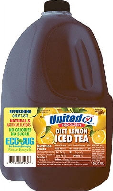 United Diet Lemon Iced Tea 1 Gallon