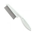 thumbnail image 2 of white plastic handle pet comb dog flea comb, 2 of 5