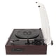 thumbnail image 5 of Reproductor de discos de vinilo con Bluetooth, tocadiscos portátil de 3 velocidades, reproductor de discos LP de vinilo con altavoz para vinilo de 7, 10 y 12 pulgadas, 100-240V, 5 of 8