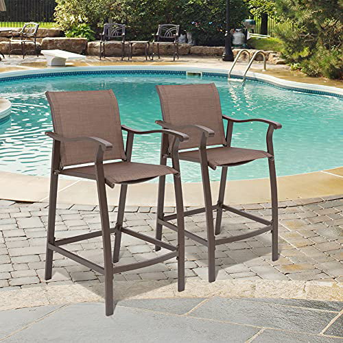 Outdoor Counter Height Bar Stools Set, Best Material For Outdoor Bar Stools