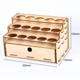 thumbnail image 5 of Organizador de Almacenamiento de Tinta Sunnimix Estante de Pintura de Madera DIY 2 Uds, 5 of 5