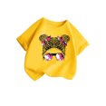 thumbnail image 2 of 2025 Hauts, T-Shirts et Chemises pour Filles Enfant Mignon Imprimé Chemises à Manches Longues Graphique Col Rond T-Shirts Graphiques Courts T-Shirt à Manches 10-12 T-Shirt d'Été Décontracté Raglan T-Shirt, 2 of 5