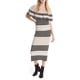 thumbnail image 1 of Free People Vestido fuera de servicio para mujer, con hombros descubiertos, rosa, grande, 1 of 1