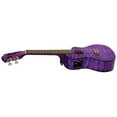 thumbnail image 5 of Lanikai QM-PUCEC Quilted Maple Purple Concert Ukulele Cutaway with Electronics, 5 of 5