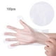 thumbnail image 3 of Guantes Desechables 300 Piezas Guantes Plástico Únicos Guantes Transparentes (100pcs/bolsa), 3 of 4