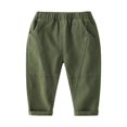 thumbnail image 3 of YOUYEDIAN Boys Casual Pants Toddlers Comfortable Stylish Pants Kids Spring Fall Trousers, 3 of 5
