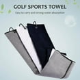 thumbnail image 4 of 3Pcs Golf Towel and Club Cleaning Brush Kit Simple Operation Divot Repair Tool with Ball Marker Golfer Set Accessories Gray, 4 of 9